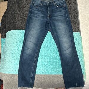 MOTHER Mid Rise Dazzler in Sweet & Sassy, size 28, EUC